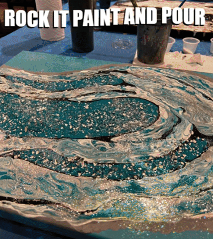 Rock It Paint and Pour
